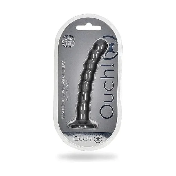 Beaded Dildo - Ouch! - Beaded G-Spot Dildo - 6.5 Inches