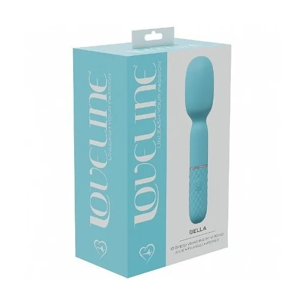 Bella – 10 Speed Vibrating Mini Wand Blue