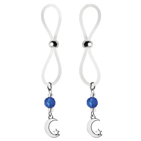 Bijoux De Nip Nipple Halos Moon & Star Charm