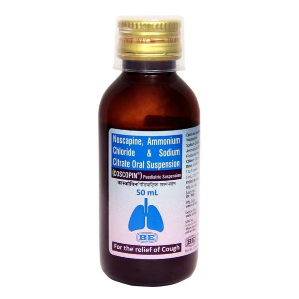 BIOLOGICAL COSCOPIN PAEDIATRIC SUSPENSION (50ml)