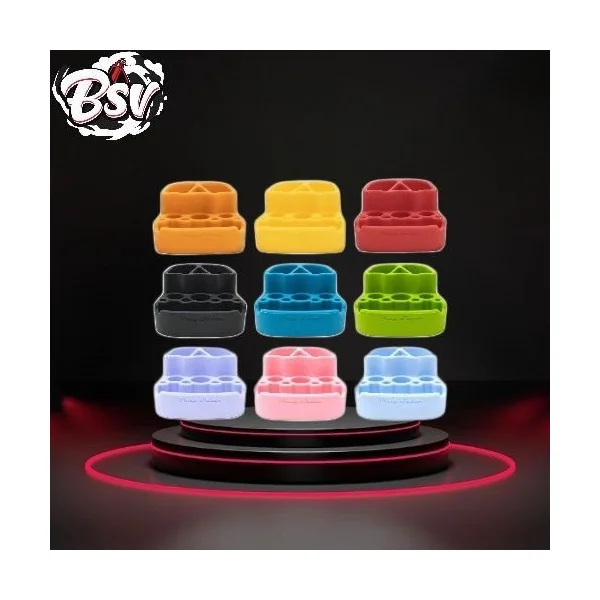 Blazy Susan Silicone Dab Station Small Mix Colors