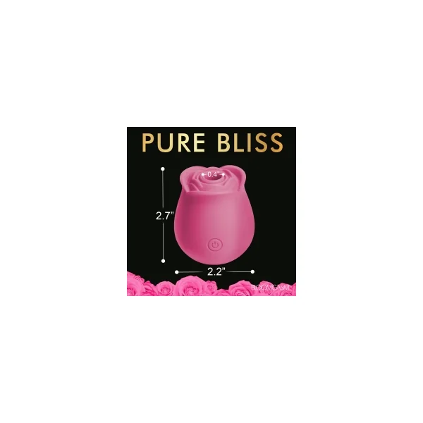 BLOOMGASM THE PERFECT ROSE CLIT STIMULATOR PINK
