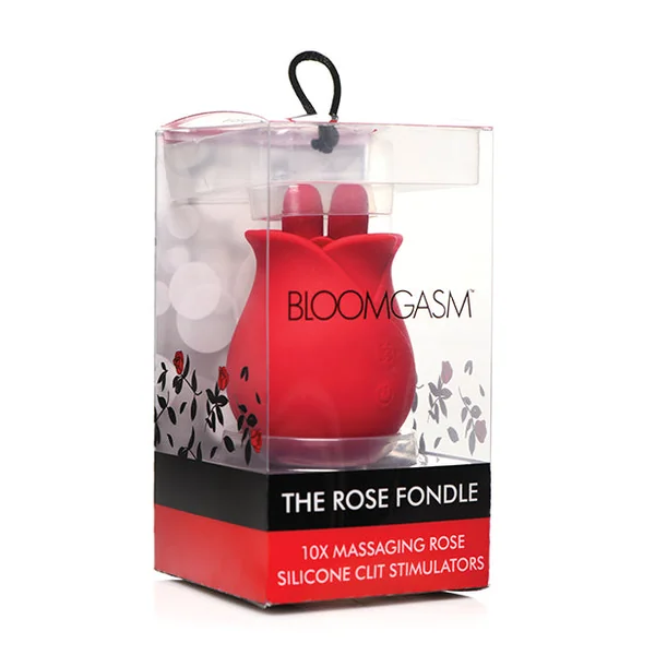Bloomgasm The Rose Fondle 10X Massaging Clit Stimulator