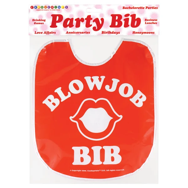Blow Job Party Bib