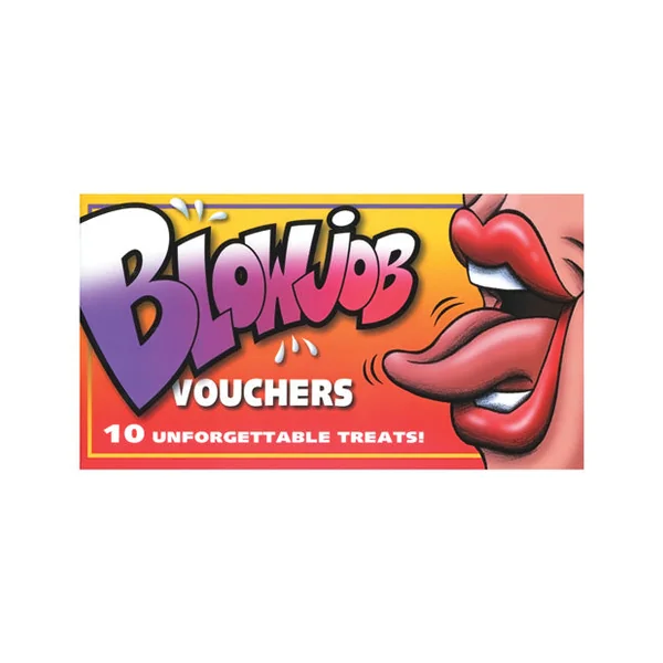 Blowjob Vouchers - Book Of 10