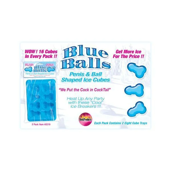 BLUE BALLS PENIS ICE CUBE TRAY