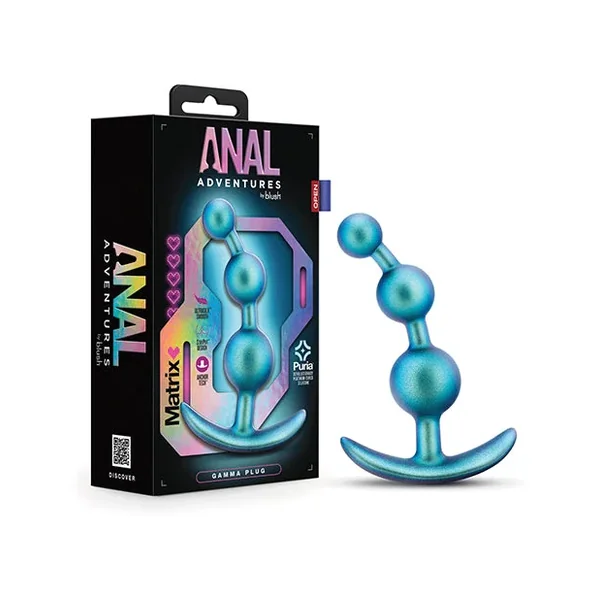 Blush Anal Adventures Matrix Gamma Plug – Teal