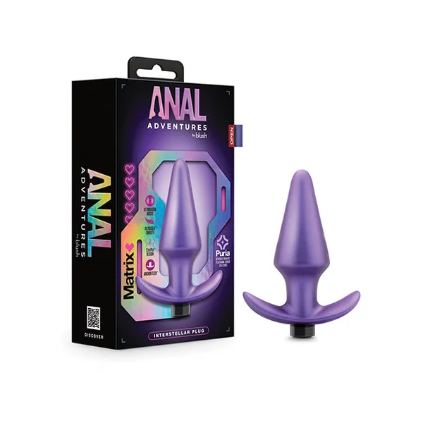 Blush Anal Adventures Matrix Interstellar Plug - Astro Violet