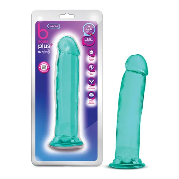 Blush B Yours Plus 9″ Thrill n Drill – Teal