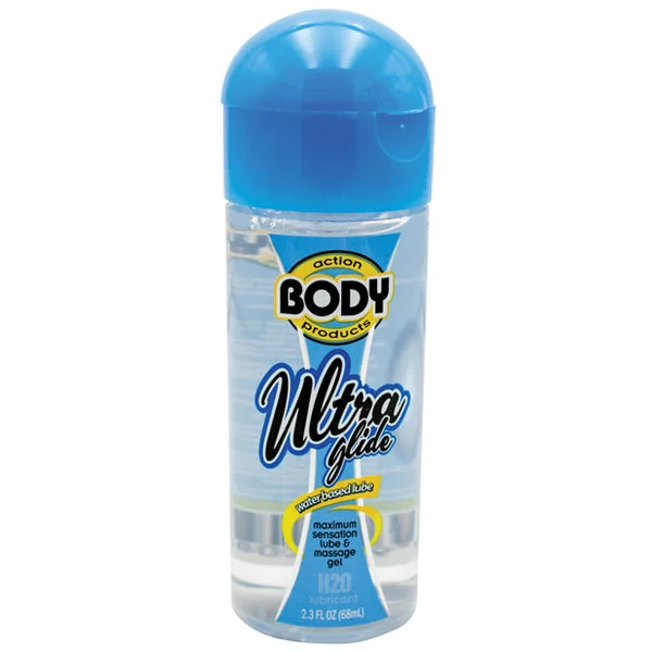 Body Action Ultra Glide Water Based - 2.3 Oz Bottle