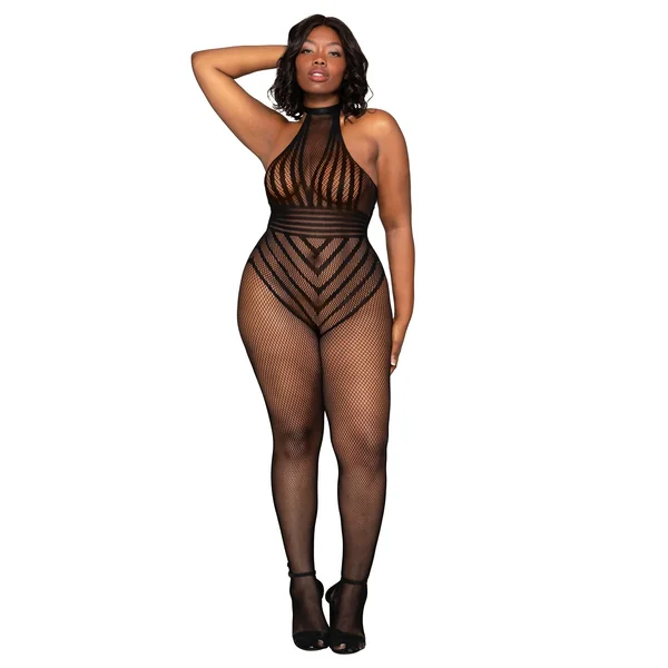 Bodystocking - Queen Size - Black