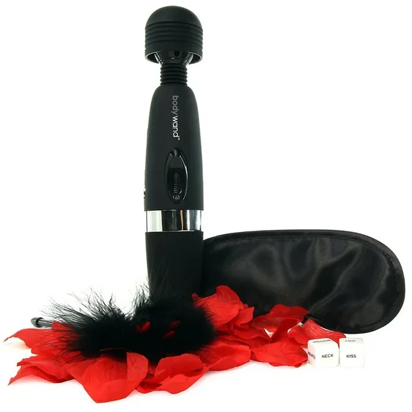 Bodywand Bed Of Roses Playtime Wand Vibrator Gift Set 5 Piece