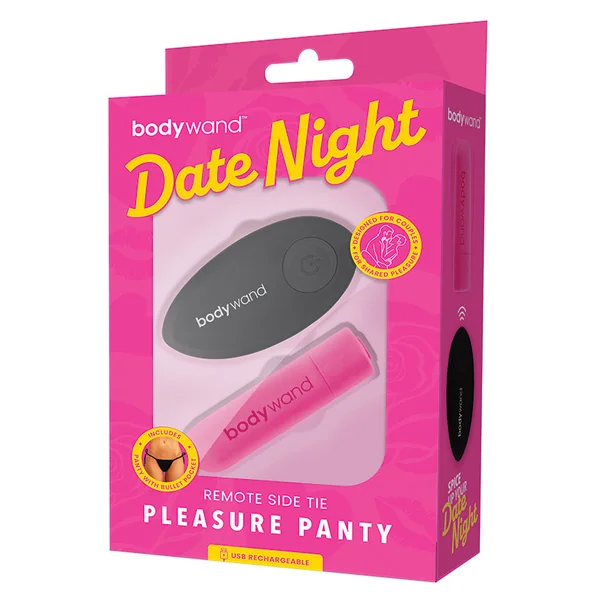 Bodywand Date Night Remote Side Tie Pleasure Panty