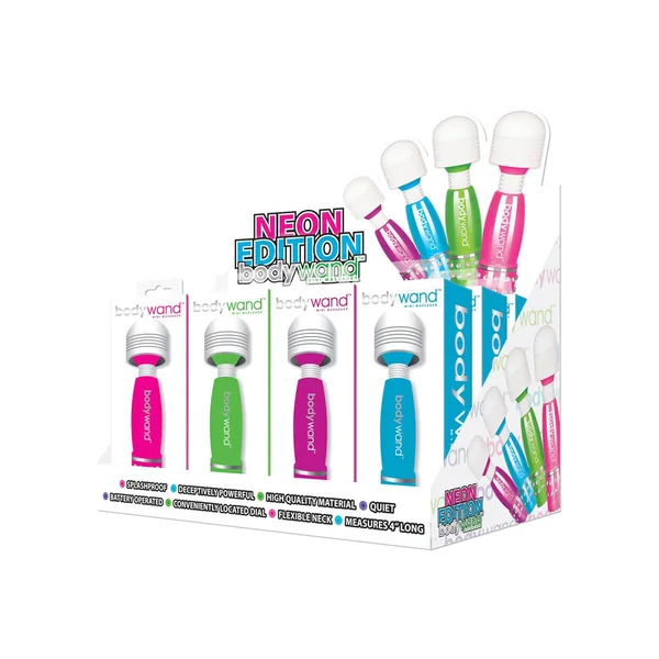 Bodywand Mini Neon Edition - 12 Pc Display