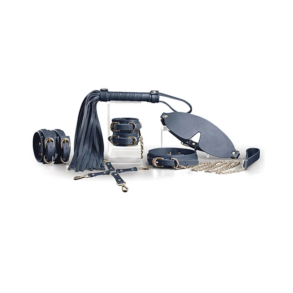 BONDAGE COUTURE 6 PC KIT BLUE