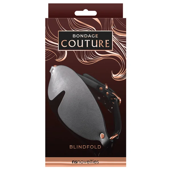 Bondage Couture Blind Fold - Black