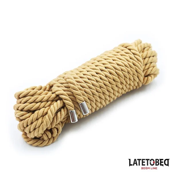 Bondage Rope with Metal Details 10m