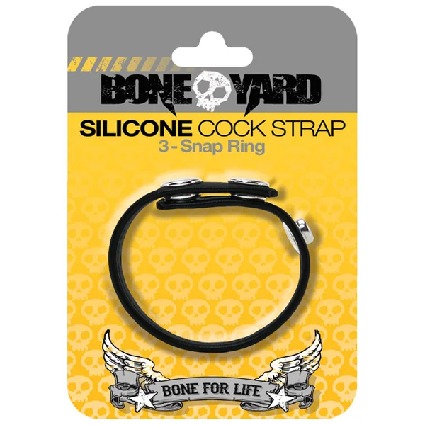 BONEYARD COCK STRAP BLACK