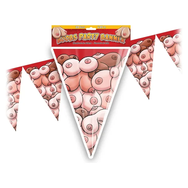 Boobs Fiesta Party Banner by Ozze Creations