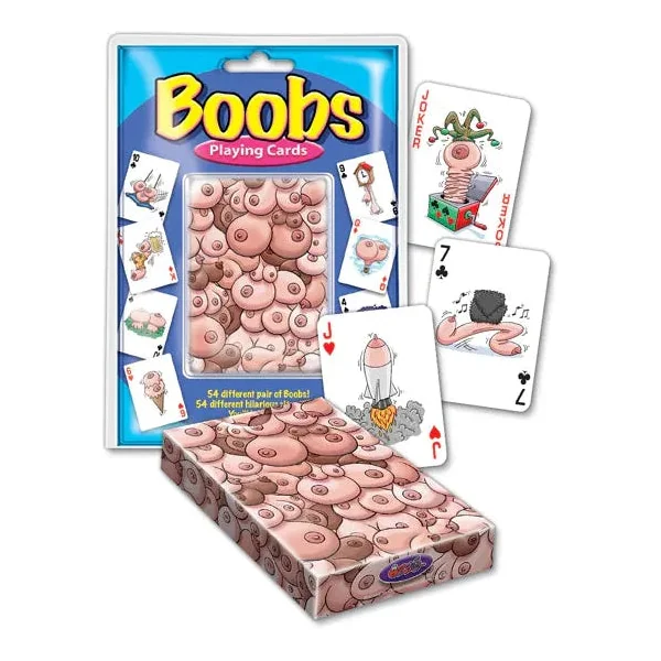 Boobs Playing Cards by Ozze Creations