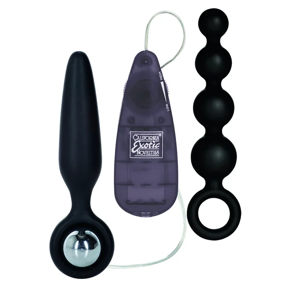 BOOTY CALL BOOTY VIBRO KIT BLACK