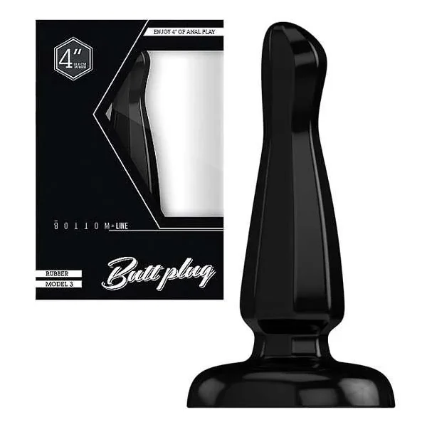 Bottom Line Model 3 4″ Butt Plug