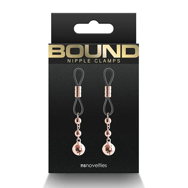 Bound D1 Nipple Clamps – Rose Gold