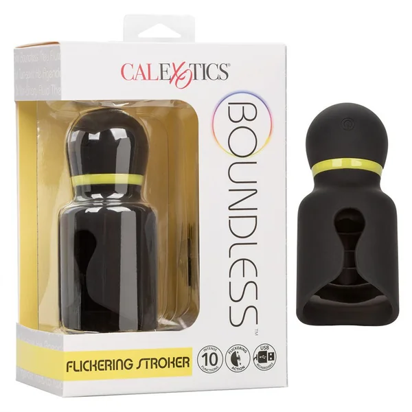 Boundless Flickering Silicone Penis Head Vibrator