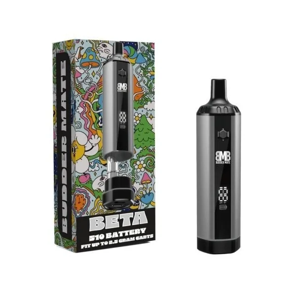 Budder Mate Beta 510 Battery 6ct Grey