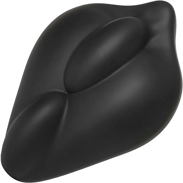 Bumpher Soft Silicone Dildo Base for Harness Play By Banana Pants - Black