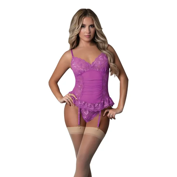 Butterfly Fantasies Gathered Corset Set