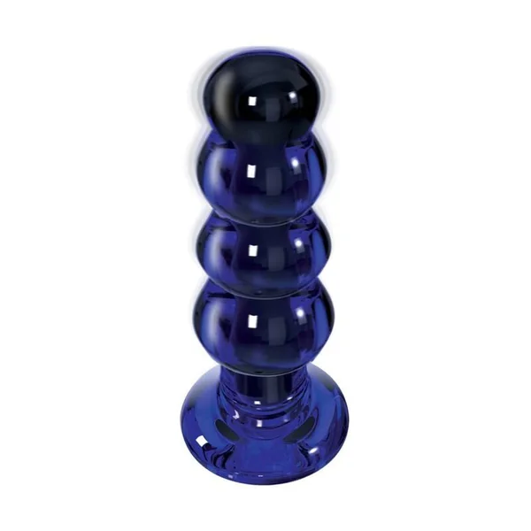 Buttocks by toyjoy the radiant vibrating glass butt plug sex toy beads anal plug