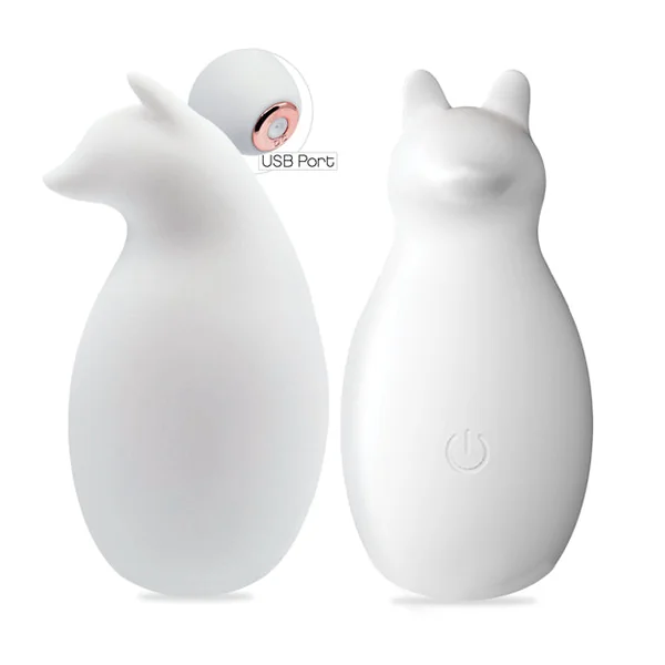 Buzzy Buddies Sexy Like a Fox - White