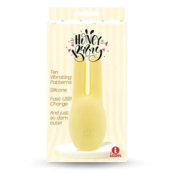 Buzzy Buddy, Honey Bunny – Yellow – Yellow USB Rechargeable Stimulator