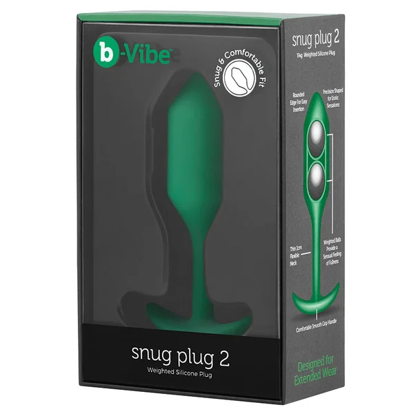 b-Vibe Snug Plug 2 - Green