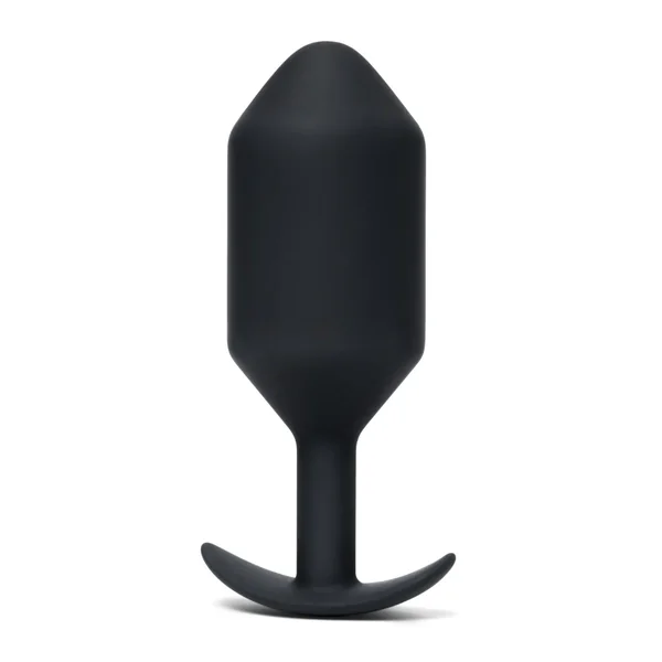 b-Vibe Snug Plug 7 Weighted Butt Plug Black