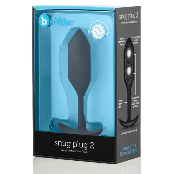 B-vibe Weighted Snug Plug 2 - 114 G