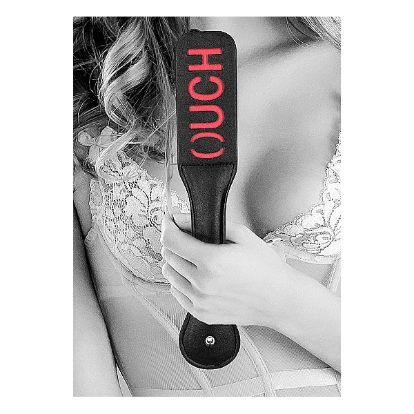 B&W BONDED LEATHER PADDLE OUCH” “