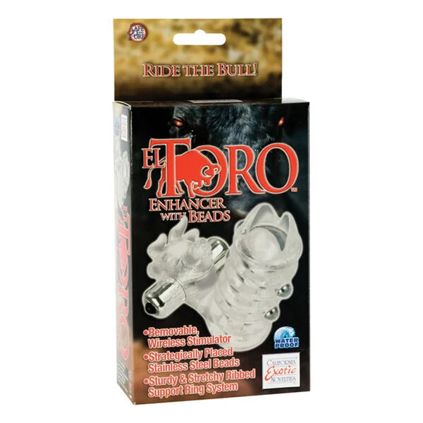 Calex el toro cover penis with vibrator for clitoris