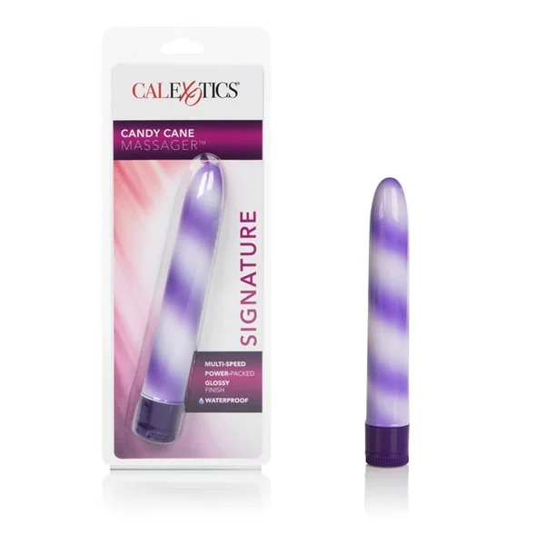 CalExotics Candy Cane Massager - Purple