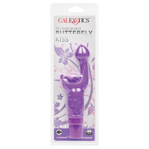 CalExotics Rechargeable Butterfly Kiss - Purple