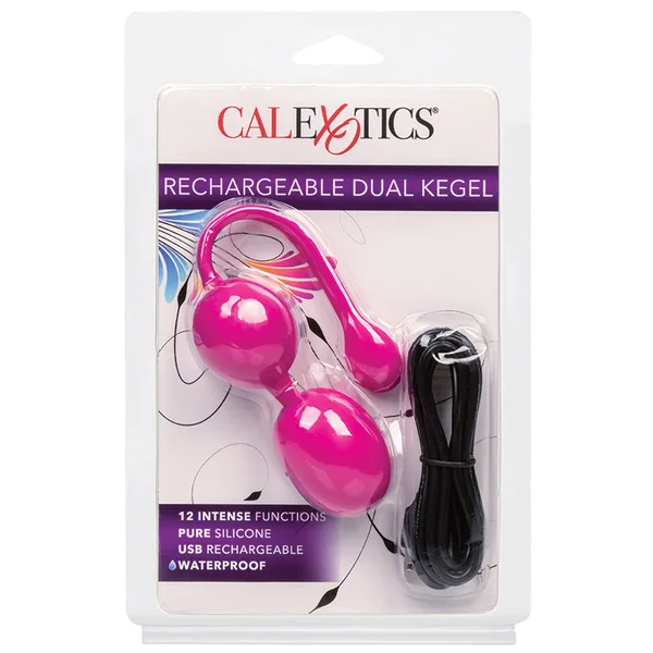 CalExotics Rechargeable Dual Kegel - Pink