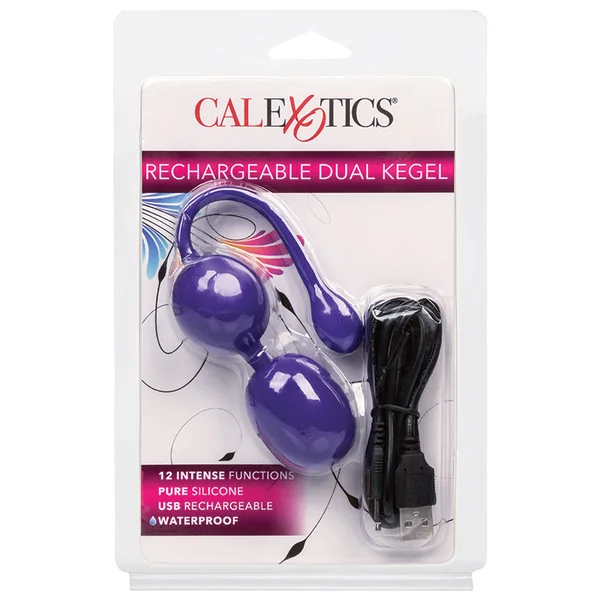 CalExotics Rechargeable Dual Kegel - Purple