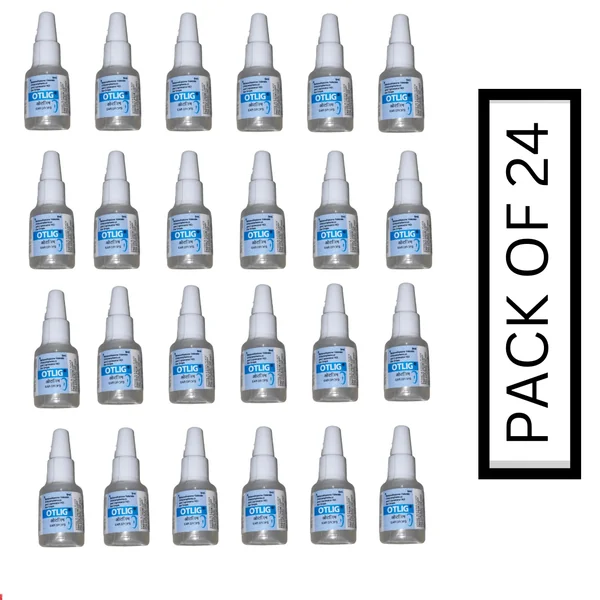 CALIBRE PHARMACEUTICAL OTLIG EAR DROPS (Pack Of 24) (5ml Each)