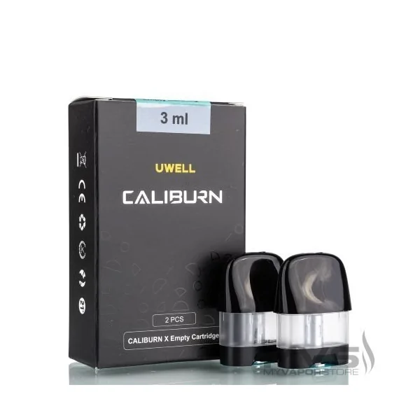 Caliburn X Empty Cartridge 2pc