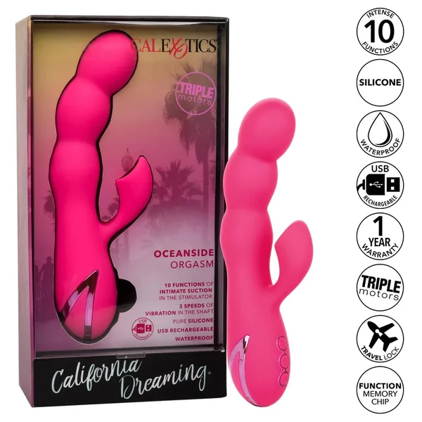 California Dreaming™ Oceanside Orgasm Vibrator by Cal Exotics