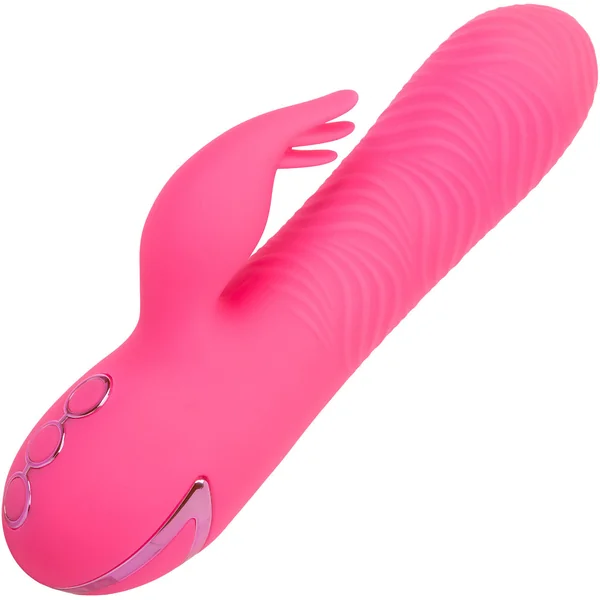 California Dreaming Sacramento Sweetie Dual Stimulation Vibrator With Rotating Beaded Shaft By CalExotics
