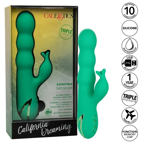 California Dreaming™ Sonoma Satisfier Vibrator by Cal Exotics