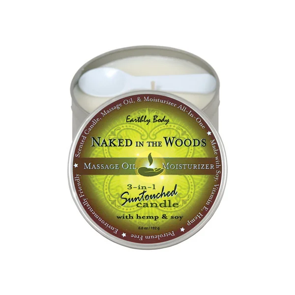 CANDLE 3 IN 1 NAKED IN THE WOODS 6 OZ