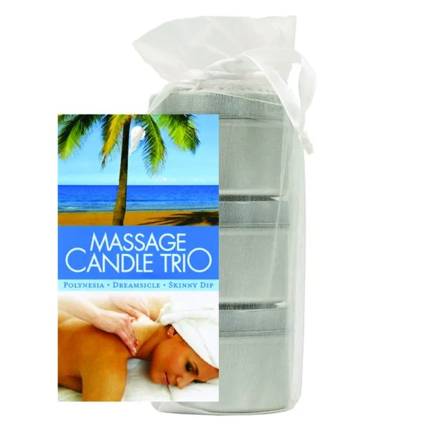 CANDLE TRIO DREAMSICLE SKINNY DIP POLYNESIA
